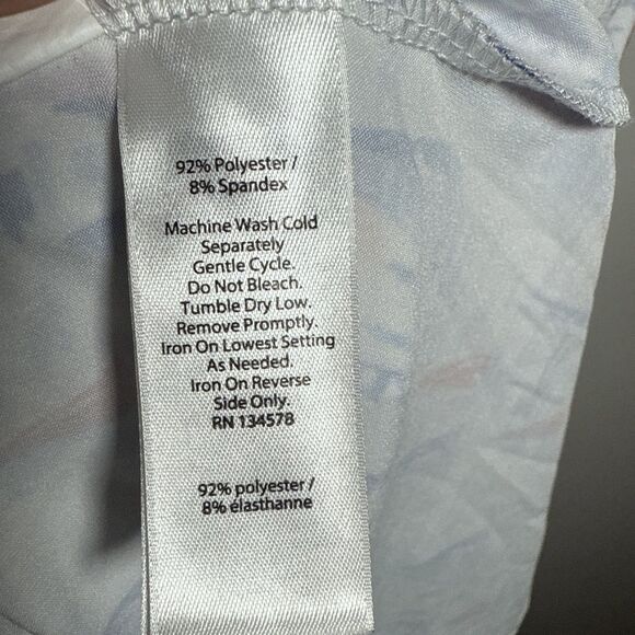 Vineyard Vines Performance Dress Sailboats Women's Size Large - Picture 12 of 14